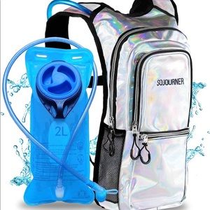 NEW Sojourner holographic blue - 2L Hydration backpack